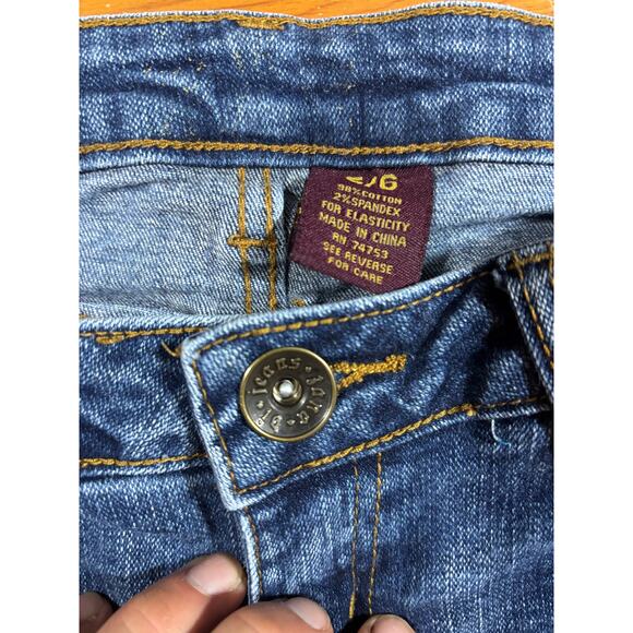 Arizona Jean Co Women’s Bootcut Jeans Blue Stretch Size 6 Inseam 30.5” - Picture 3 of 6